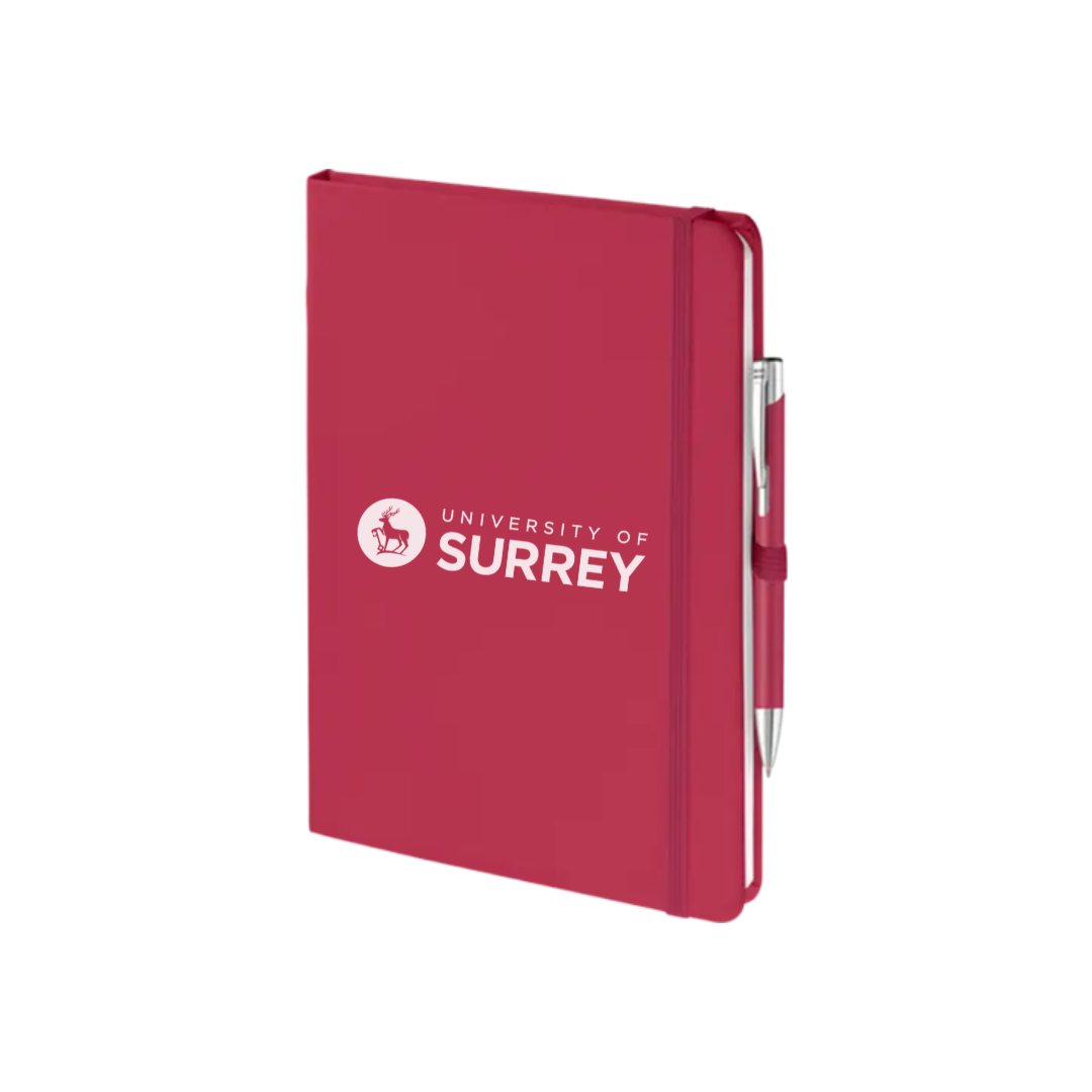 Surrey Notebook & Pen Set - Magenta