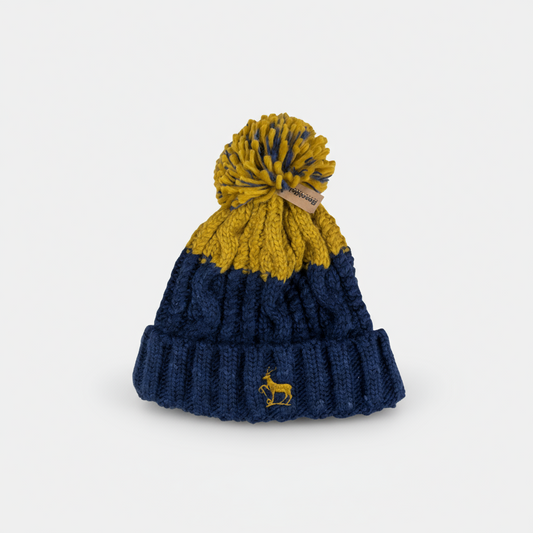 Stag Bobble Beanie