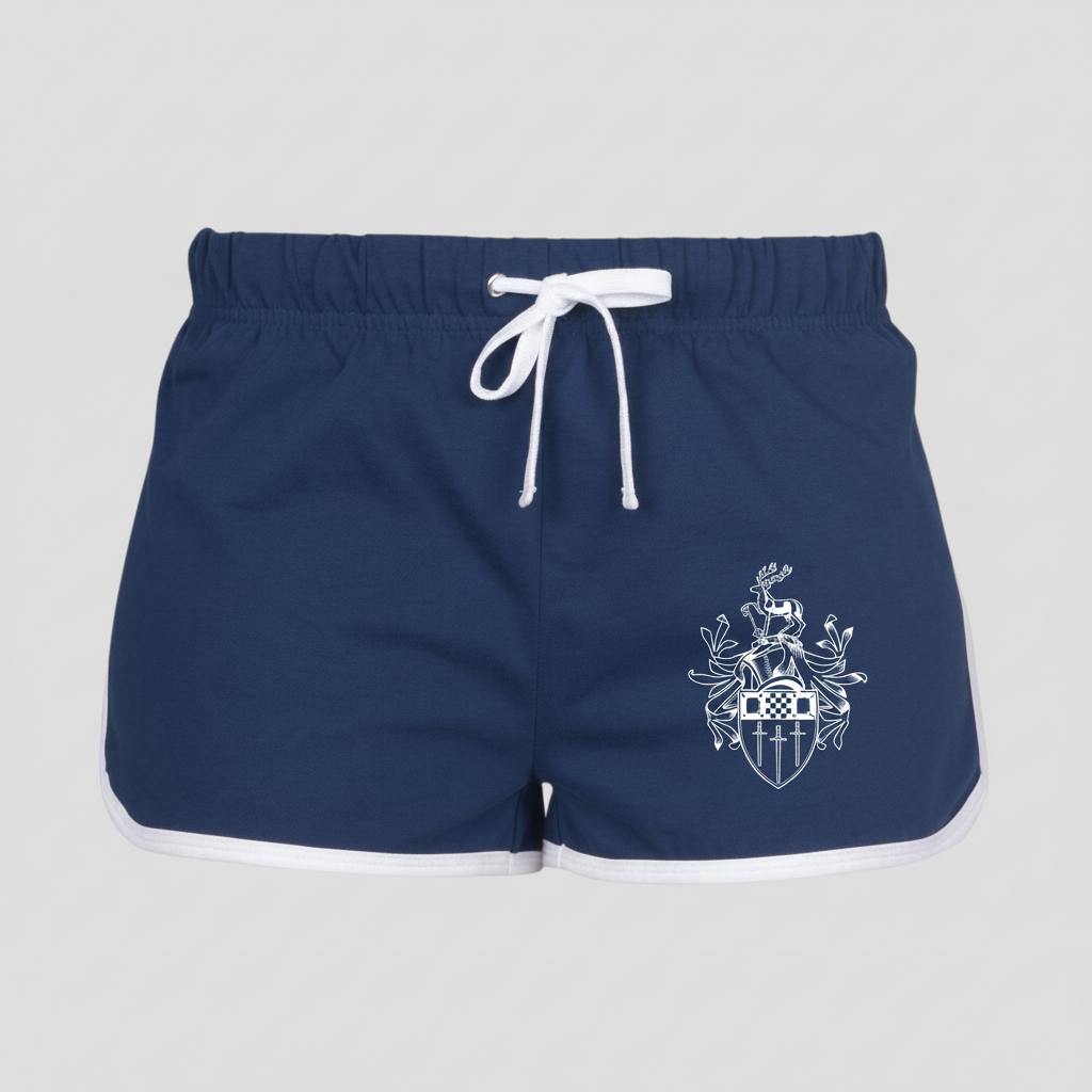 Women's Crest Retro Shorts Navy