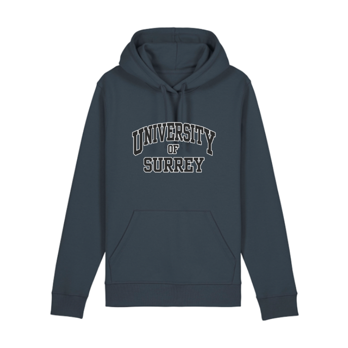 Surrey Varsity Hoodie - Ink Grey