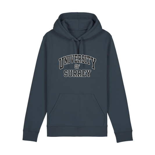 Surrey Varsity Hoodie - Ink Grey