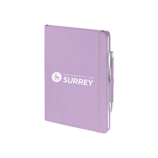 Surrey Notebook & Pen Set - Pastel Purple