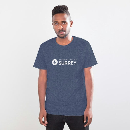 Surrey Official Logo T-shirt -Dark Heather Blue